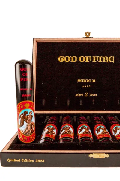 Сигары God of Fire Serie B Robusto Tubos *8