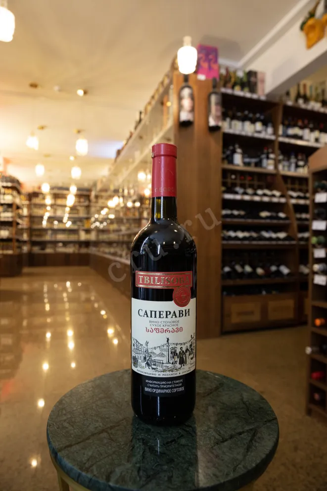 В магазине Крю Профи Tbilisoba Saperavi 2020 0.75 л