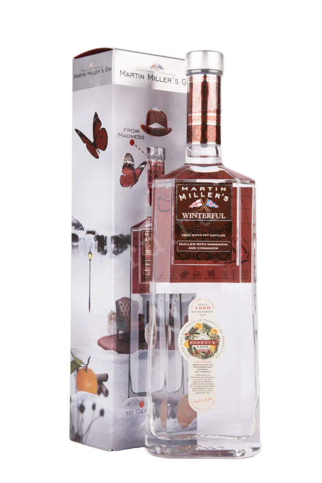 Джин Martin Millers Winterful gift box  0.7 л