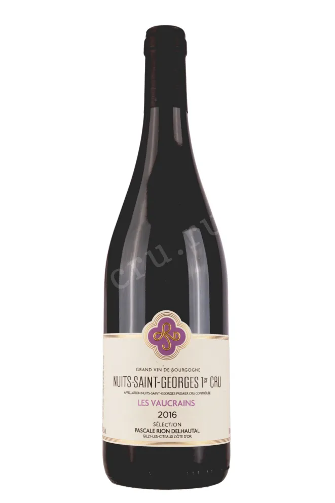 Вино Pascale Rion Delhautal Nuits-Saint-Georges 1-er Cru Les Vaucrains 2016 0.75 л