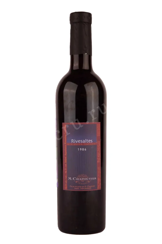 Вино M.Chapoutier Rivesaltes 1986 0.5 л
