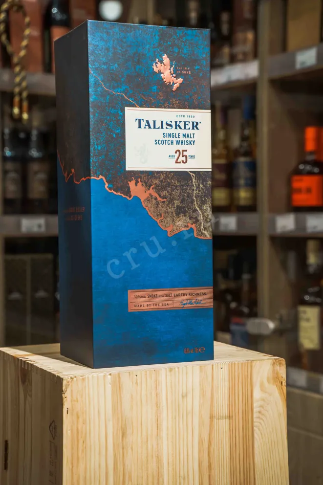 В магазине Крю Профи Talisker 25 years gift box 0.7 л