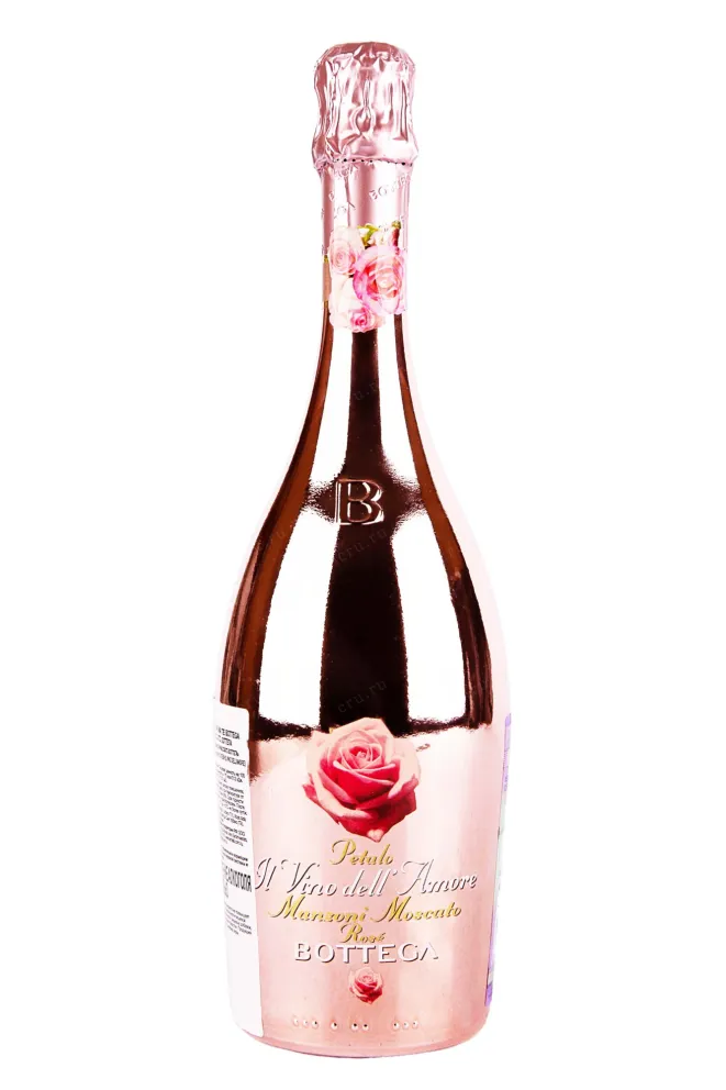 Игристое вино Bottega Petalo Pink Manzoni Moscato  0.75 л