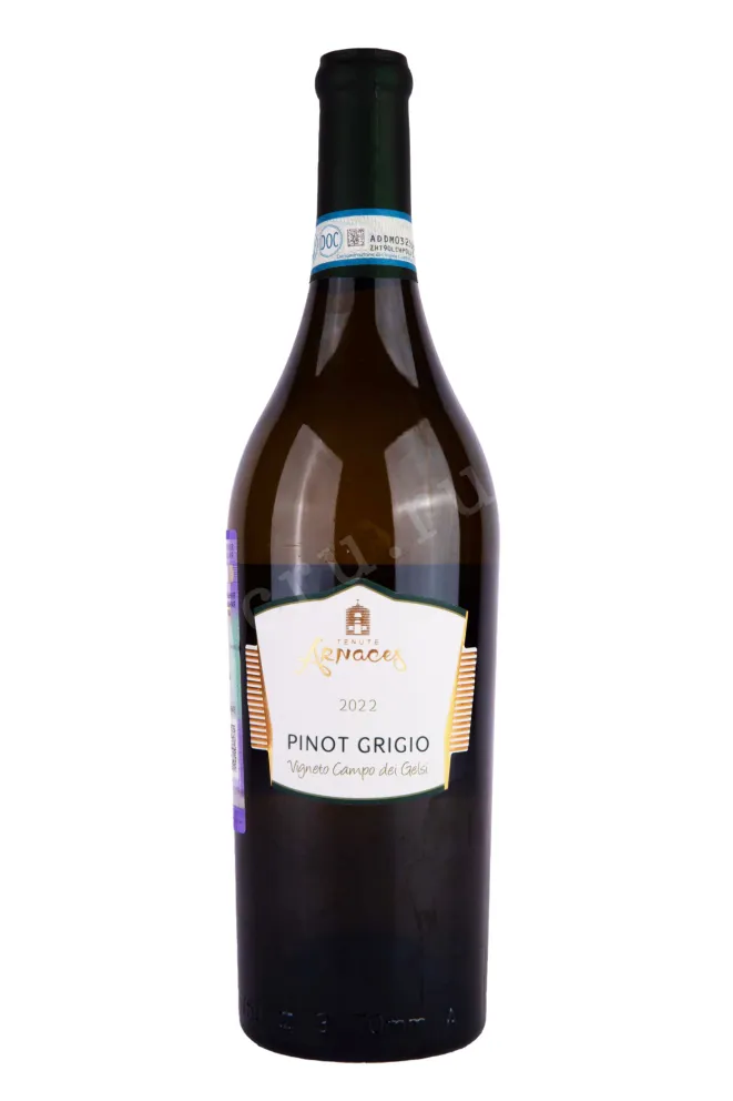 Вино Tenute Arnaces Pinot Grigio Vigneto Campo dei Gelsi 2022 0.75 л