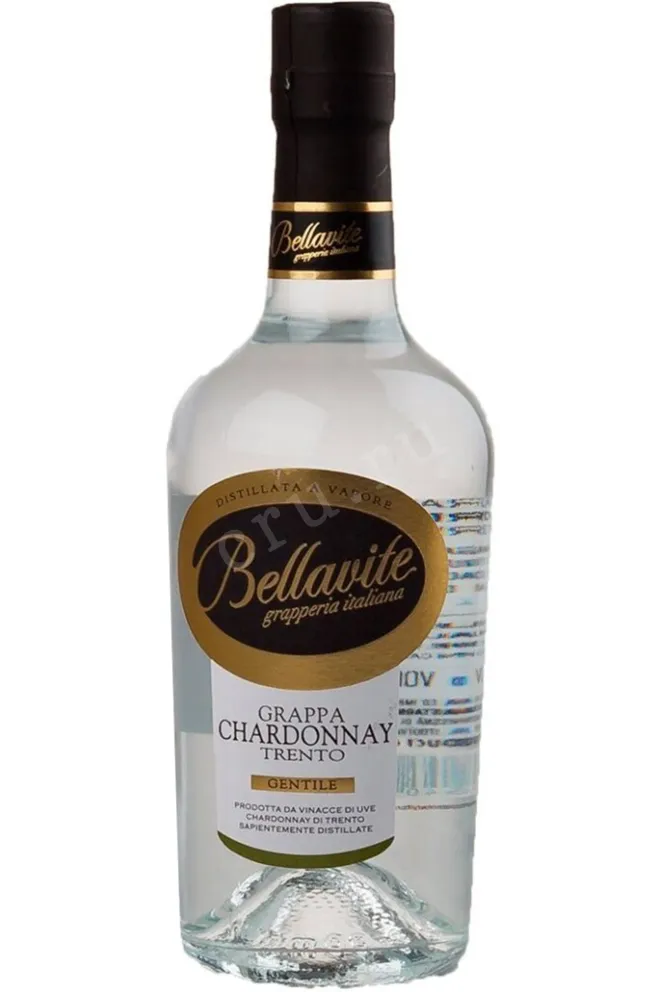 Граппа Bellavite Chardonnay Trento  0.5 л