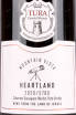 Этикетка Tura Winery Heartland 2020 0.75 л