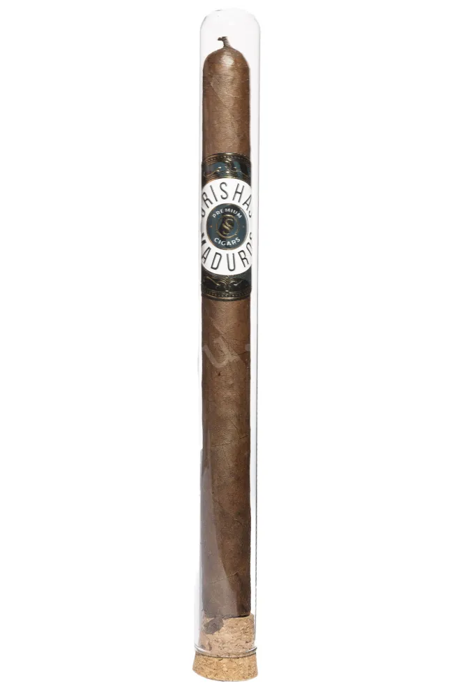 Сигары Orishas Maduros Lancero 40*7 in glass tube