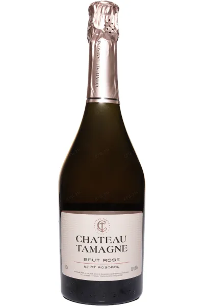 Игристое вино Шато Тамань Розовое брют 2024 0.75 л