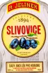 Этикетка R.Jelinek Slivovice 0.5 л