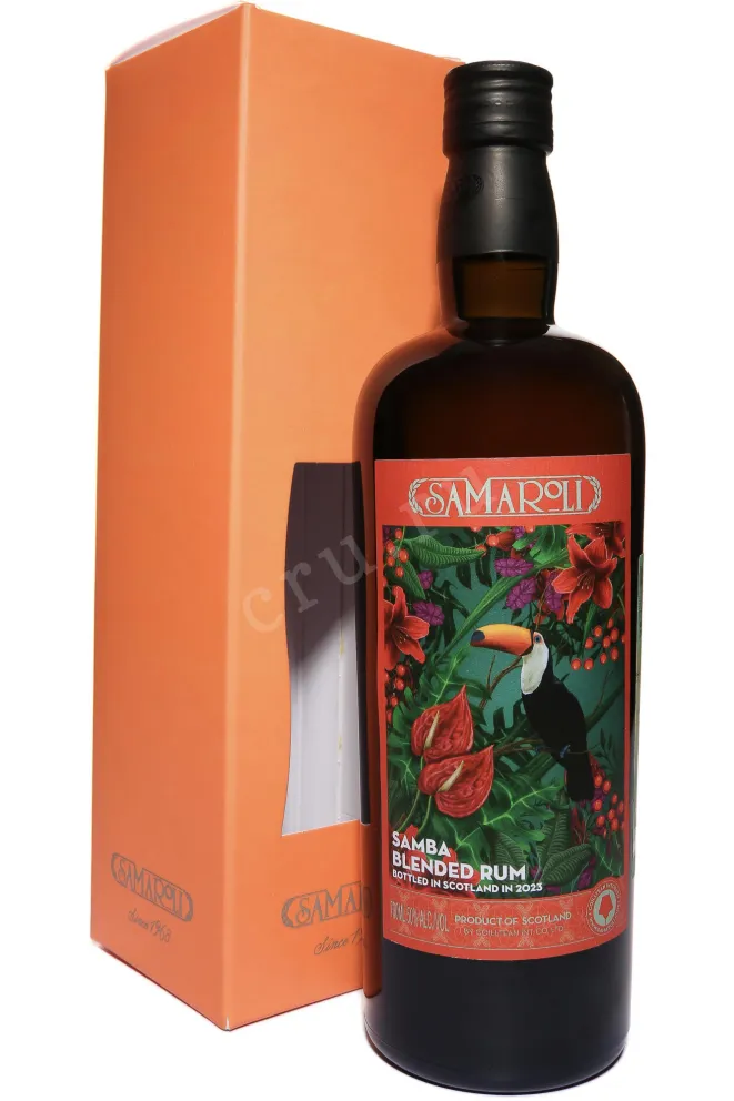 Ром Samaroli Samba in gift box  0.7 л