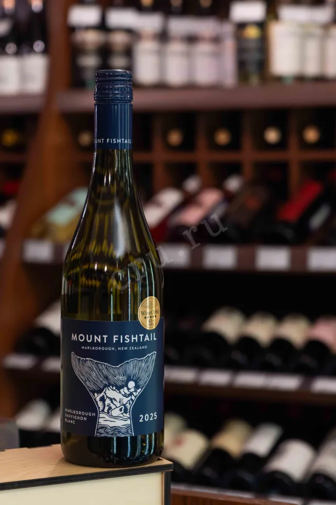 В магазине Крю Профи Mount Fishtail Sauvignon Blanc Marlborough 2025 0.75 л