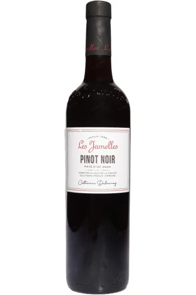 Вино Les Jamelles Pinot Noir 2024 0.75 л