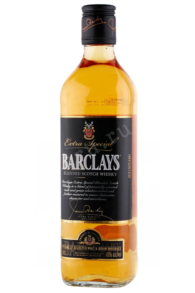 Виски Barclays 3 years  0.5 л