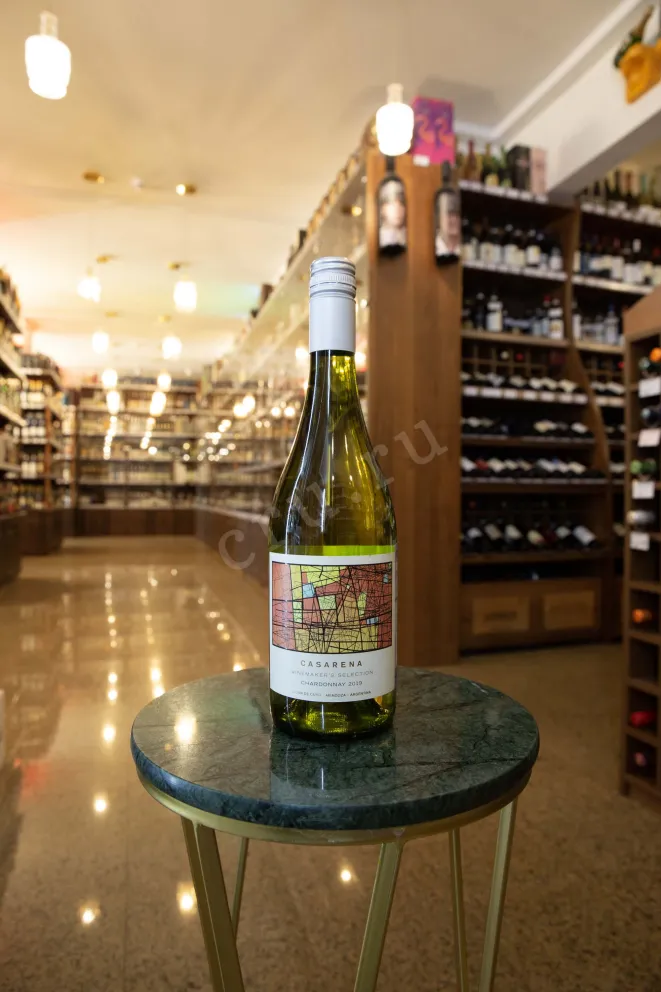 В магазине Крю Профи Casarena Winemaker's Selection Chardonnay 2019 0.75 л