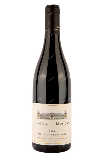 Вино Domaine Genot-Boulanger AOC Chambolle-Musigny 2018 0.75 л