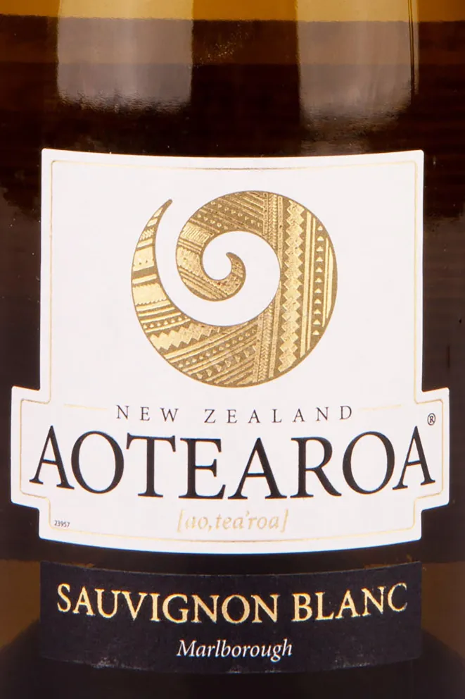 Этикетка Aotearoa Sauvignon Blanc 2022 0.75 л