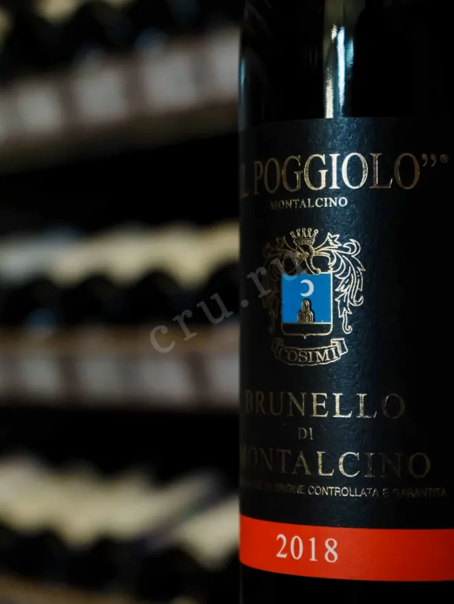 В магазине Крю Профи Brunello DI Montalcino Il Poggiolo 2018 0.75 л