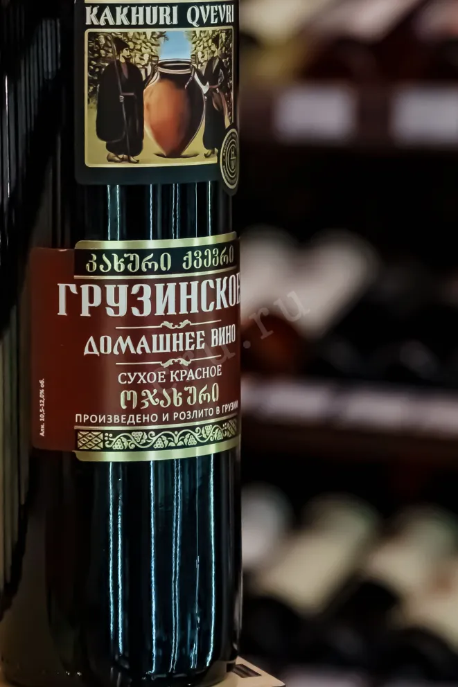 В магазине Крю Профи Kakhuri Qvevri Domashnee Demi-Sec 2019 0.75 л