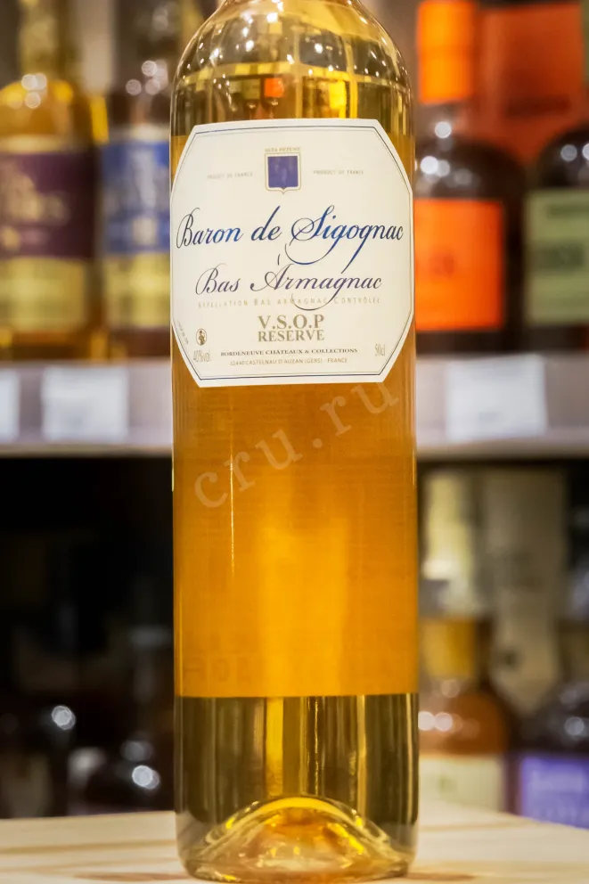 В магазине Крю Профи Baron de Sigognac VSOP Reserve 0.5 л