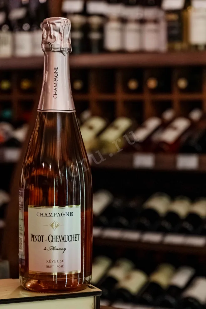 В магазине Крю Профи Pinot-Chevauchet Reveuse Brut Rose 2014 0.75 л