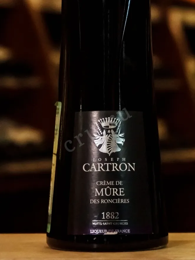 В магазине Крю Профи Joseph Cartron Creme de Mure de Roncieres 0.7 л