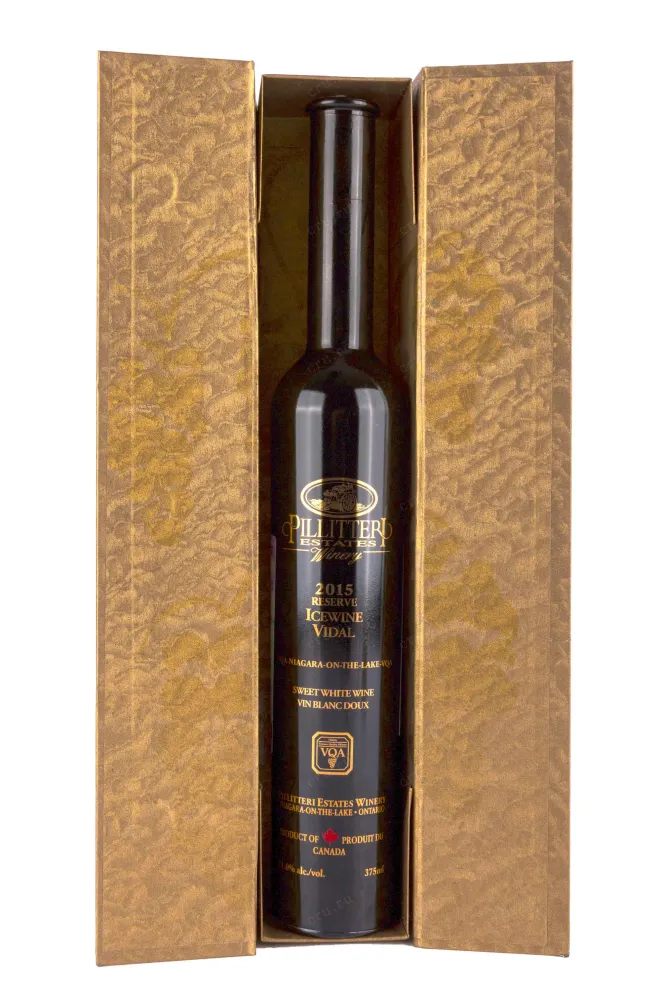 В подарочной коробке Vidal Icewine Reserve gift box 2015 0,375 л