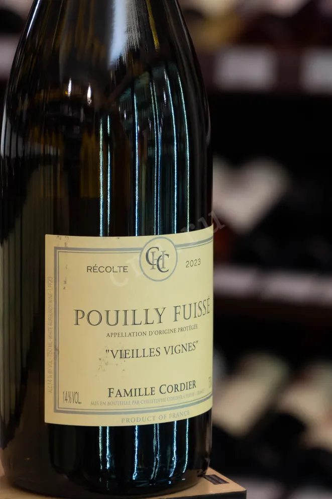 В магазине Крю Профи Famille Cordier Vielles Vignes Pouilly Fuisse AOC 2023 0.75 л
