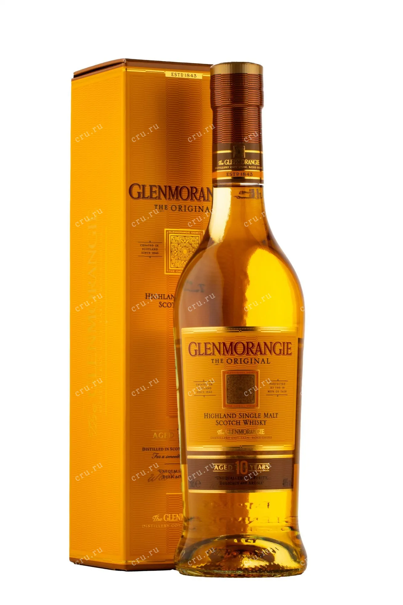 Фото — Виски Glenmorangie Original 10 years  0.5 л