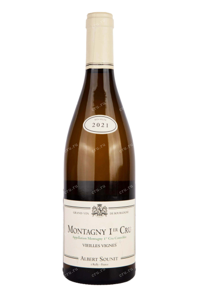 Вино Albert Sounit Montagny Premier Cru Vieilles Vignes 2021 0.75 л