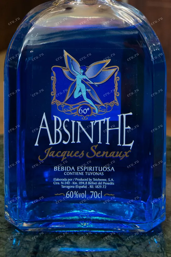 Этикетка Jacques Senaux Blue 0.7 л