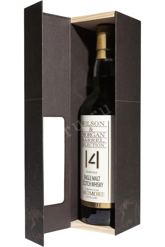 В подарочной коробке Wilson & Morgan Barrel Selection Ardmore 14 Years Old in gift box 0.7 л