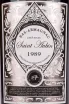 Этикетка Saint Aubin 1989 gift tube 0.7 л