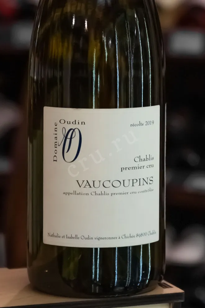 В магазине Крю Профи Domaine Oudin Chablis 1er Cru Vaucoupin 2019 0.75 л