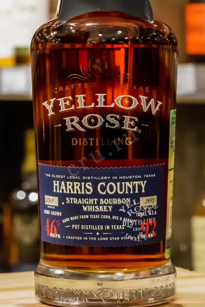В магазине Крю Профи Yellow Rose Harris County (Bourbon) 0.75 л