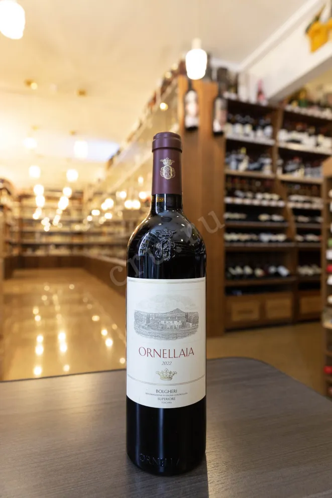 В магазине Крю Профи Ornellaia Bolgheri Superiore Toscana DOC 2022 0.75 л