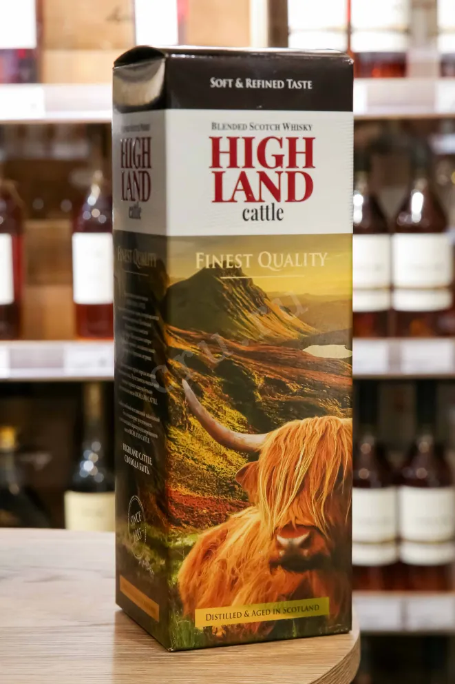 В магазине Крю Профи Highland Cattle 3 years gift box 0.7 л