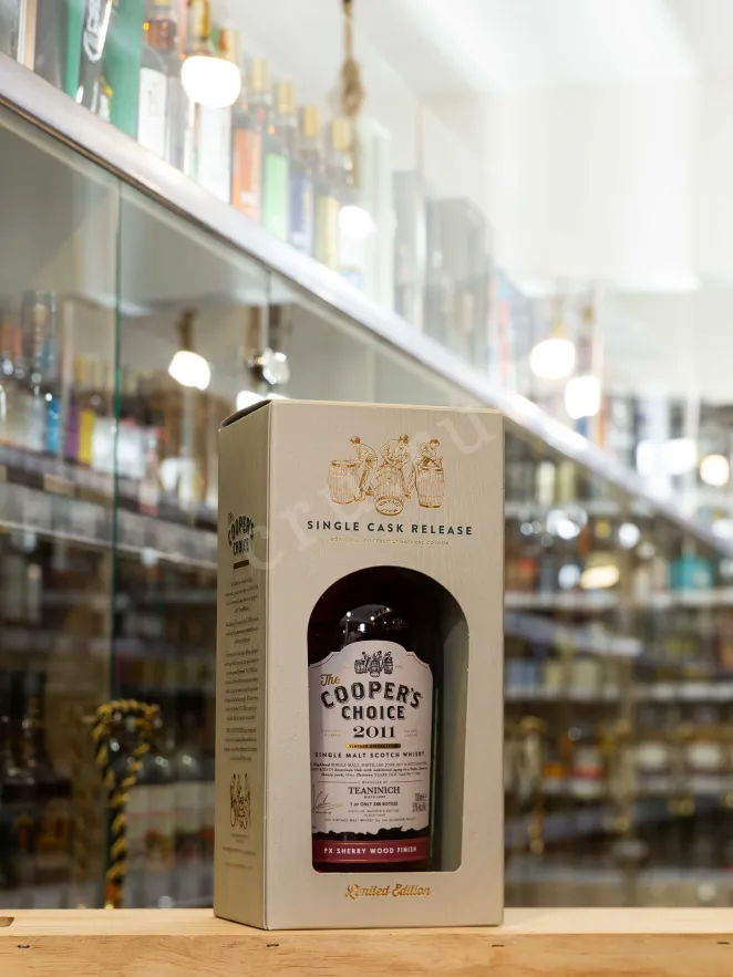 В магазине Крю Профи The Cooper's Choice Teaninich PX Sherry Wood Finish gift box 2011 0.7 л