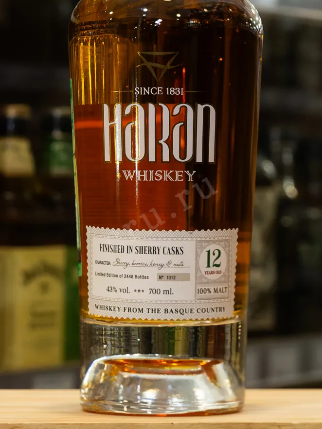 В магазине Крю Профи Haran Finished in Sherry Cask 12 years 0.7 л