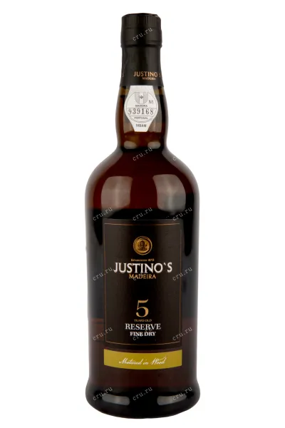 Мадера Justinos Madeira Reserve Fine Dry 5 years 2016 0.75 л