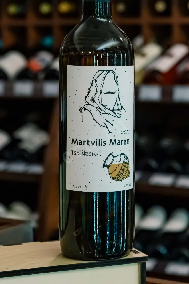 В магазине Крю Профи Martvilis Marani Tsolikouri 2021 0.75 л