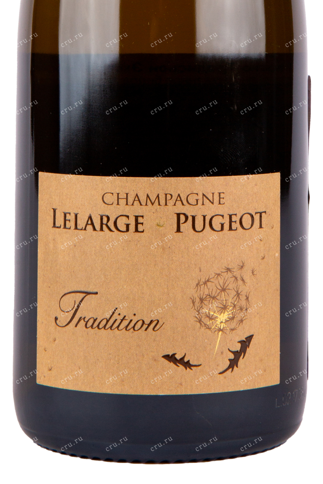 Этикетка игристого вина Lelarge Pugeot Tradition Extra Brut 0.75 л