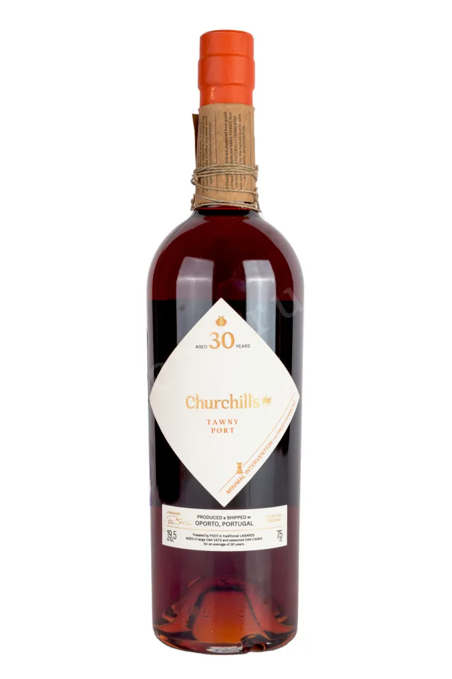 Бутылка Churchills Tawny Port 30 years old gift box 1989 0.75 л