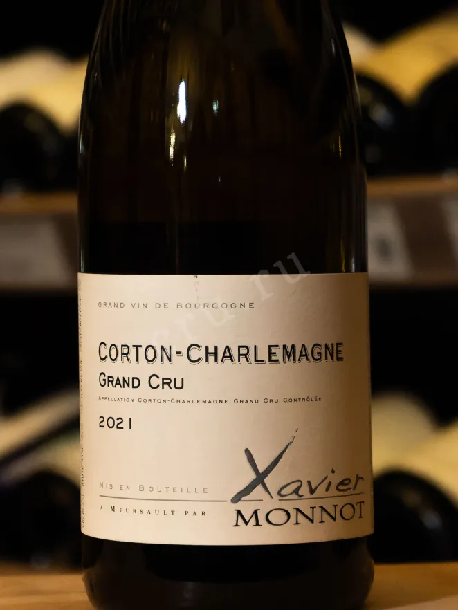 В магазине Крю Профи Domaine Xavier Monnot Corton-Charlemagne Grand Cru 2021 0.75 л