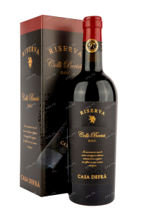 Вино Casa Defra Colli Berici Riserva gift box 2017 0.75 л