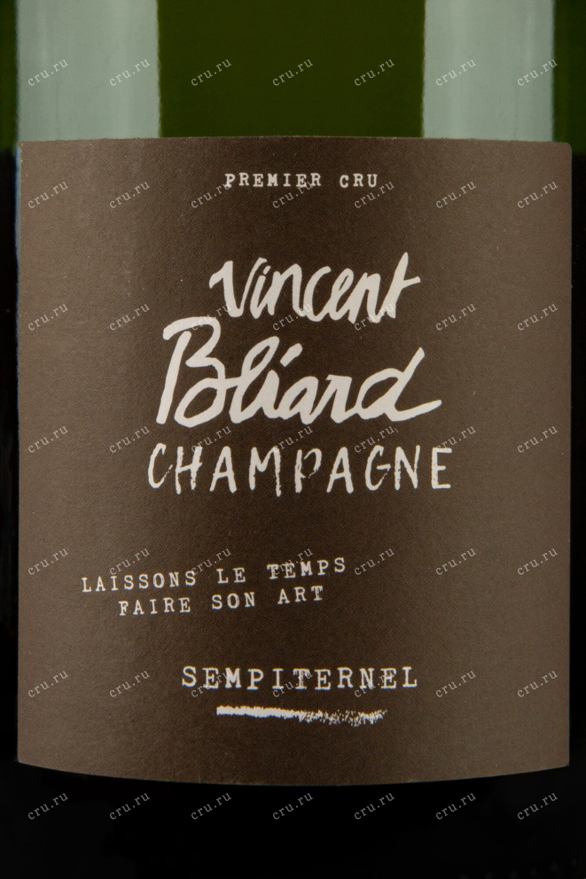 Этикетка Vincent Bliard Sempiternel  2006 0.75 л