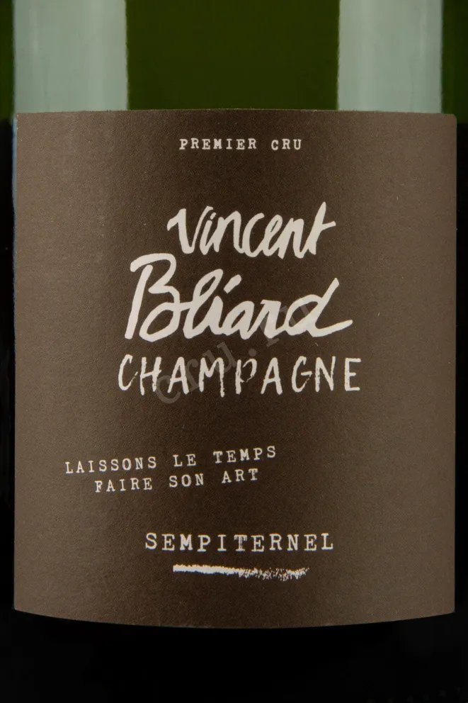 Этикетка Vincent Bliard Sempiternel  2006 0.75 л