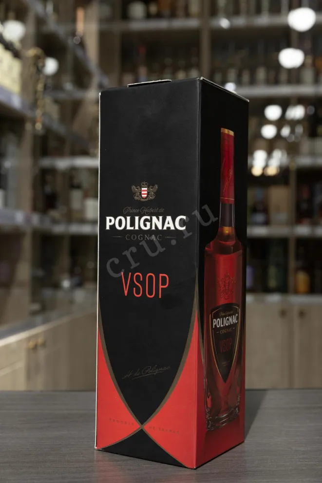 В магазине Крю Профи Prince Hubert de Polignac VSOP in gift box 0.7 л