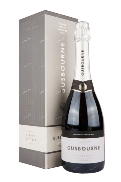 Игристое вино Gusbourne Blanc de Blancs gift box 2016 0.75 л