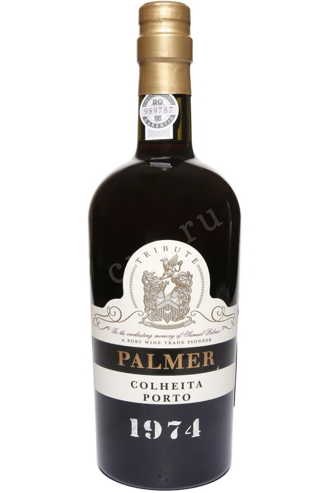 Бутылка Palmer Colheita Porto in tube 1974 0.75 л
