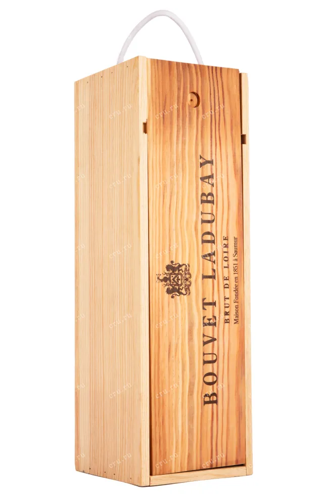 Подарочная коробка игристого вина Bouvet Tresor Rose Brut 2019 1.5 л